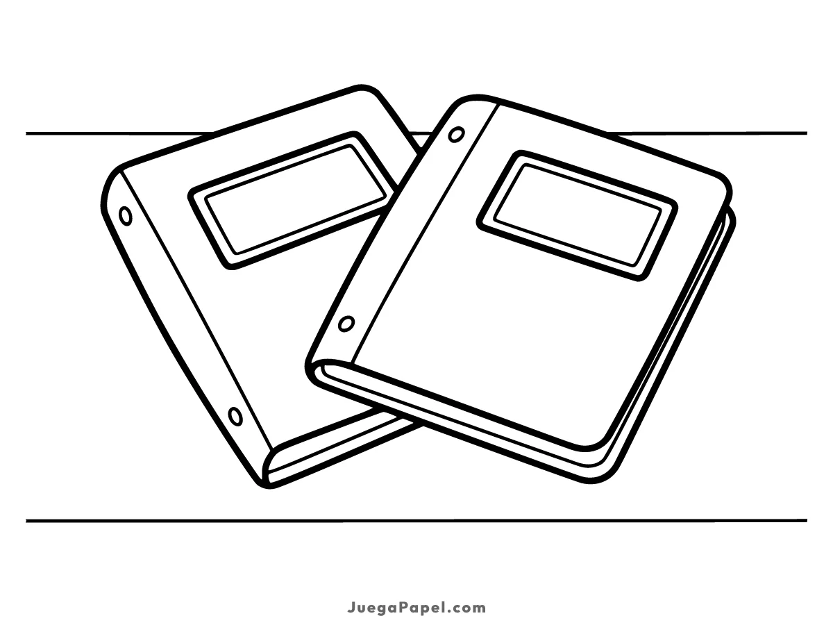 Dibujo para colorear e imprimir de Carpetas