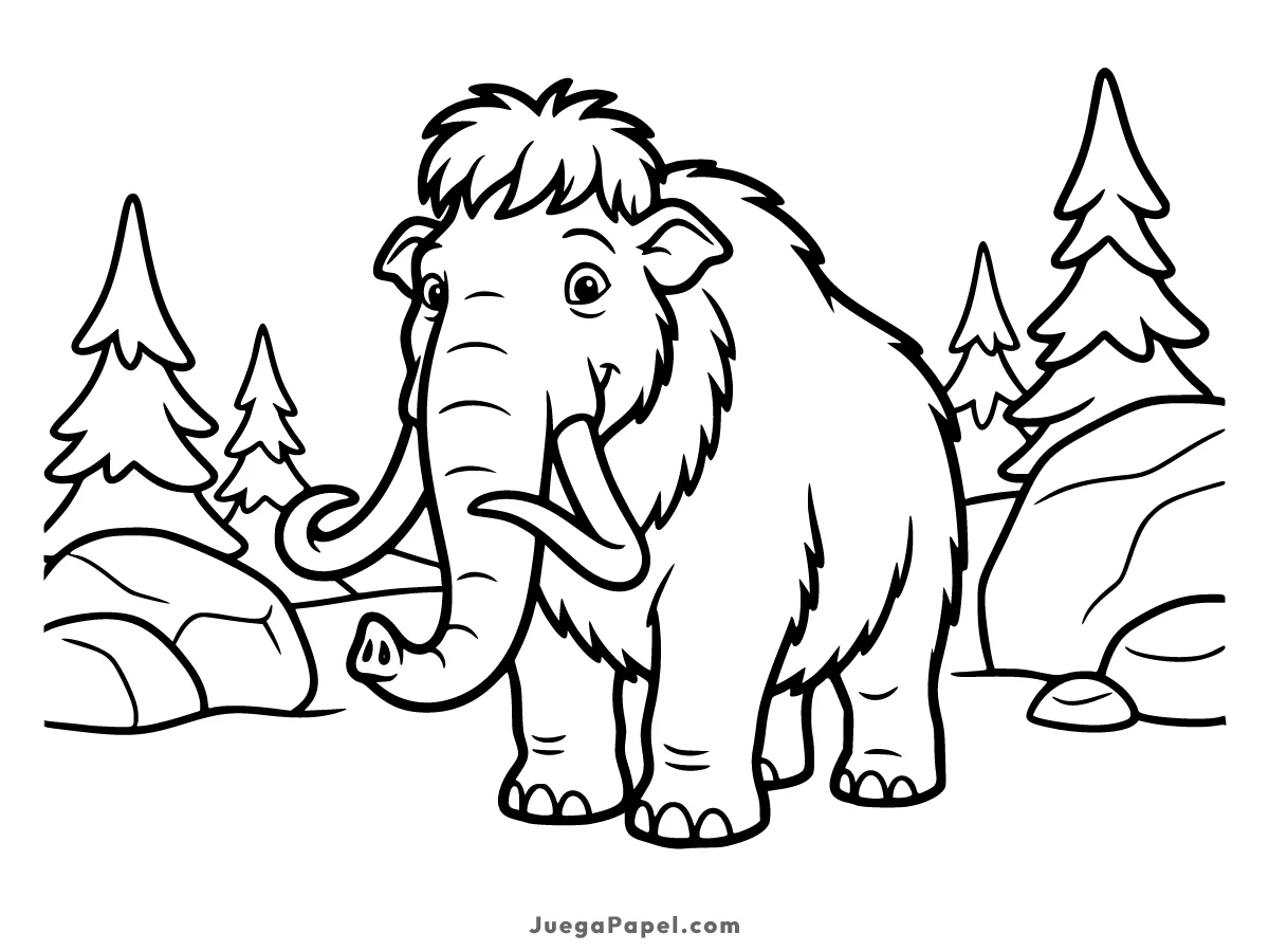 Dibujo para colorear e imprimir de Ellie