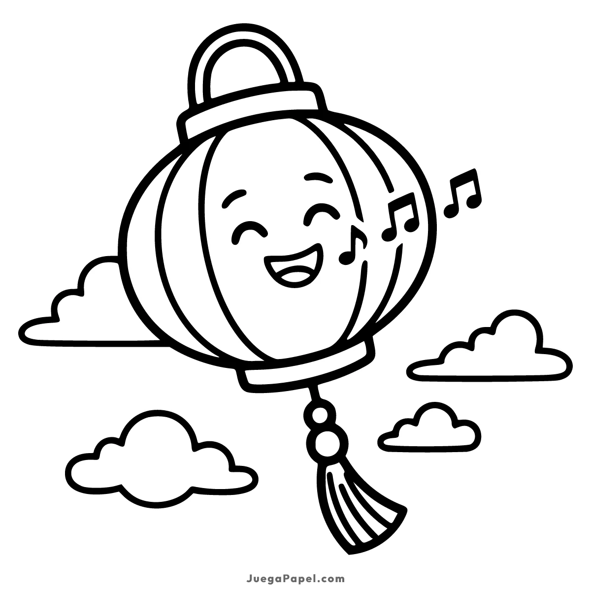 Dibujo para colorear e imprimir de Farolillo Cantarín