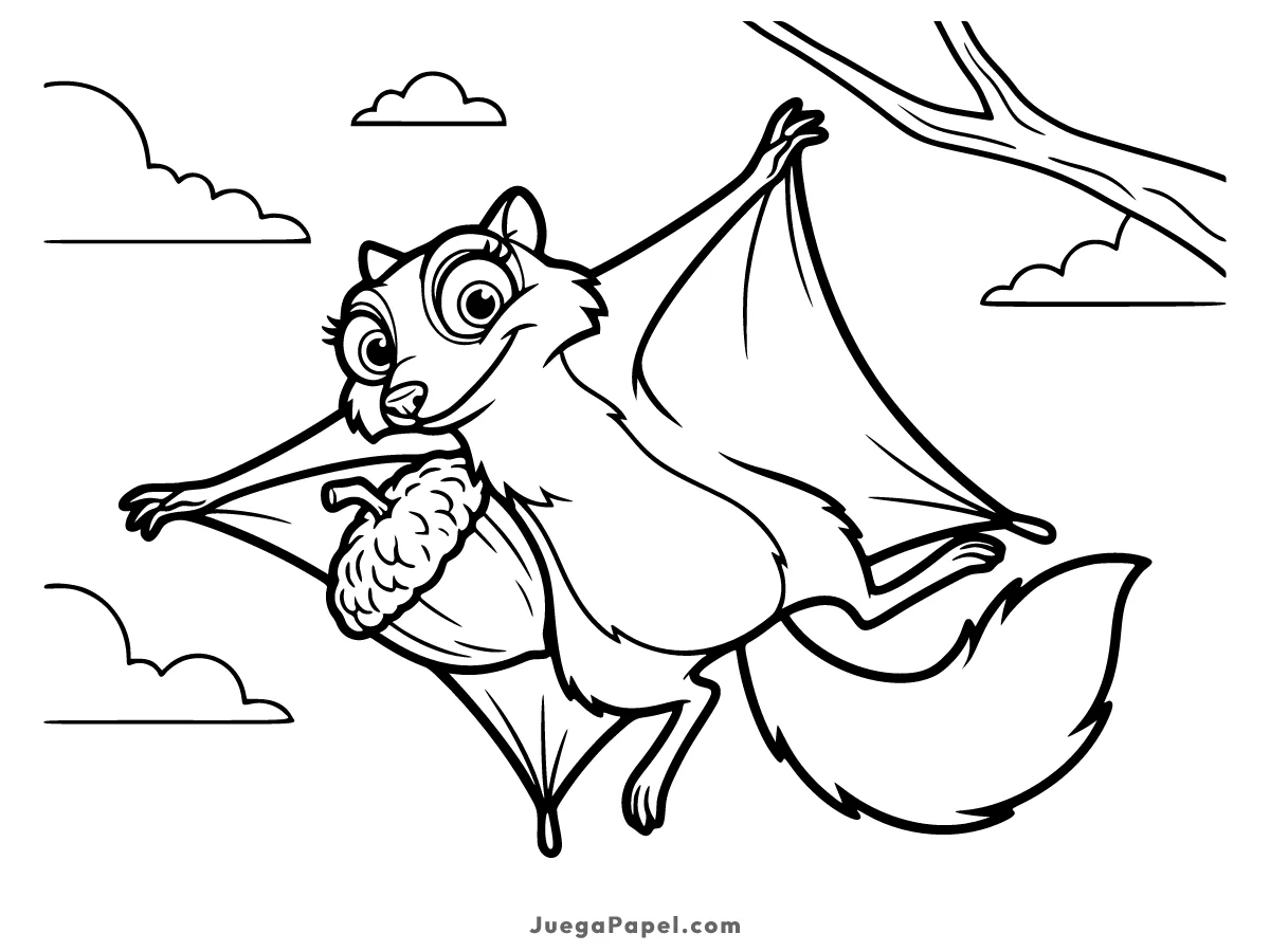 Dibujo para colorear e imprimir de Scratte